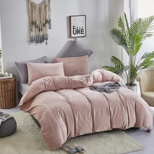 Vista 330 de CLOTHKNOW Juego de edredón de 3 piezas a cuadros color beige óxido, tamaño Full, juego de ropa de cama de cuadros edredón terracota con 2 fundas
