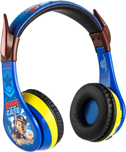 Vista 12 de Auriculares Bluetooth Bluetooth Bluetooth para niños, auriculares inalámbricos con reducción de volumen para la escuela, el hogar o viajes (azul)
