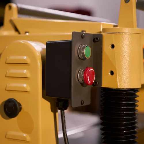 Vista 13 de Powermatic Cepilladora de 20 pulgadas de grosor para carpintería, cabezal de corte de estilo helicoidal con velocidad de alimentación de 4