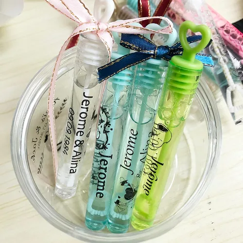 Vista 7 de 100 pegatinas personalizadas para boda, etiquetas de burbujas, etiquetas transparentes, pegatinas de vinilo para bodas, pegatinas divertidas