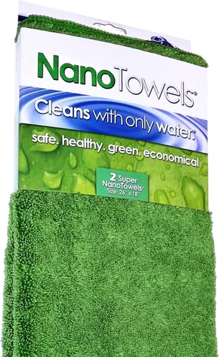 Life Miracle Nano Toallas de gran tamaño: la tela innovadora que reemplaza las toallas de papel y los limpiadores químicos tóxicos. Toallitas de