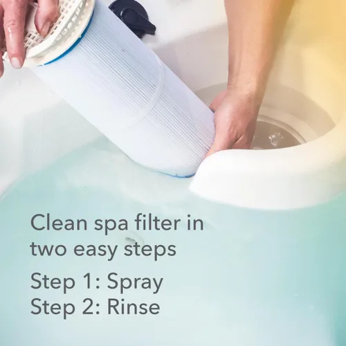 Vista 4 de LEISURE TIME Spa S Maintenance - Limpiador instantáneo de cartucho, spa y bañera de hidromasaje, 1 Pt