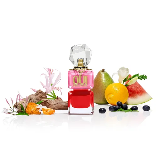 Vista 2 de Juicy Couture Oui Eau De Parfum, Women's Perfume with Notes of Watermelon, Jasmine & Techno Woods - Fruity & Floral Perfume for Women