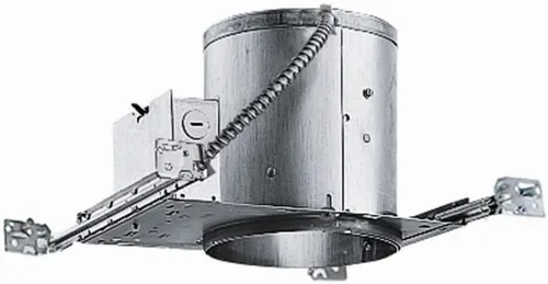 Vista 16 de Juno - Carcasa de luz de techo incandescente de 4 pulgadas para construcción nueva, luz empotrada con clasificación IC con perchas ajustables
