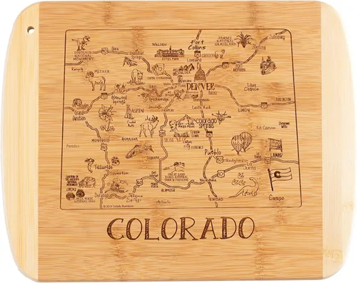 Vista 44 de Totally Bamboo A Slice of Life Alabama State Tabla de servir y cortar, 11 x 8.75 pulgadas