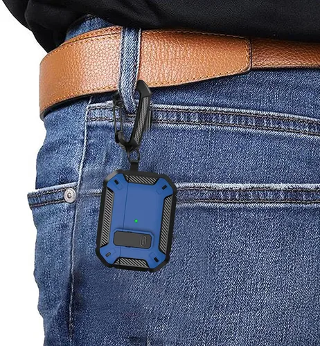 Vista 9 de Funda para AirPods Pro 3 con bloqueo magnético, compatible con MagSafe Verde manzana-Nuevo