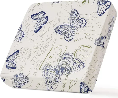 Vista 60 de SearchI Fundas de cojín elásticas impresas para sofá, fundas de cojín de repuesto para sofá, protector de muebles suave con parte inferior elástica