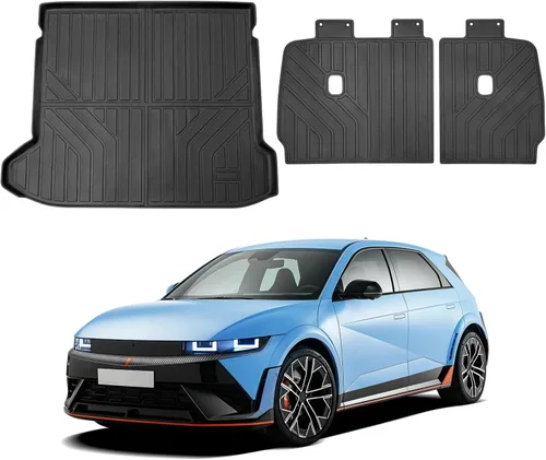 Vista 8 de Powerty - Alfombrilla de maletero para Buick Encore 2013-2022/Chevrolet Trax 2014-2023, accesorios, alfombrillas de carga TPO, forro de carga