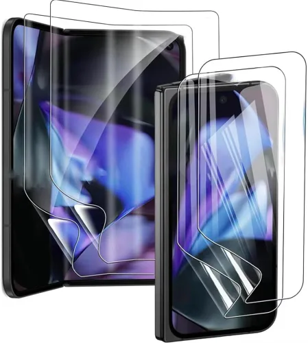 Vista 32 de Paquete de 2 protectores de pantalla para Google Pixel 10 / Google Pixel 10 Pro, alta sensibilidad irrompible flexible TPU protector de pantalla