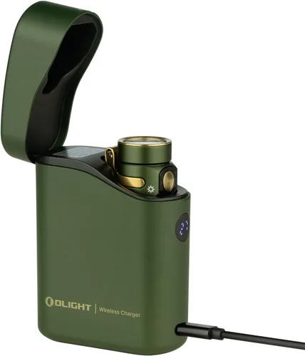 Vista 10 de OLIGHT - Linternas Baton4 Edición Premium EDC de 1300 lúmenes con caja de carga Type-C, alimentadas por batería recargable, luz pequeña y brillante