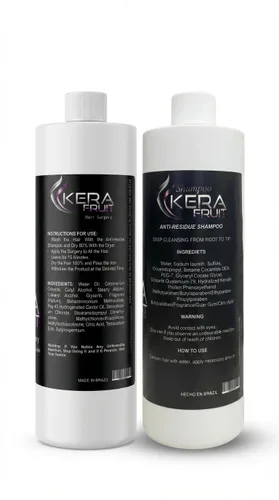 Vista 2 de Cirugia Capilar Kerafruit 32 oz + Champú Nueva Presentación Deja Brillante el Cabello