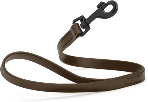 Vista 55 de Dogline Biothane - Correa impermeable para perro, correa de nailon con revestimiento fuerte, con herrajes negros, a prueba de olores, fácil