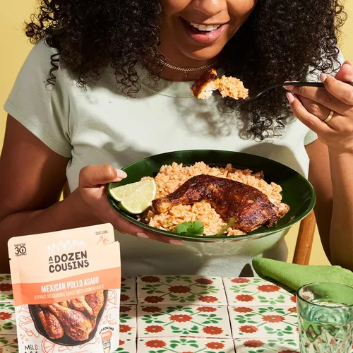 Vista 7 de A Dozen Cousins Quick Chicken Marinade - Bolsa para condimentos (paquete de 10), condimento mexicano Pollo Asado, capa y cocina instantánea, salsa