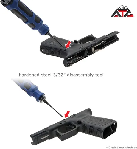 Vista 5 de ATG Herramienta de empuje de vista trasera de cola de milano universal resistente