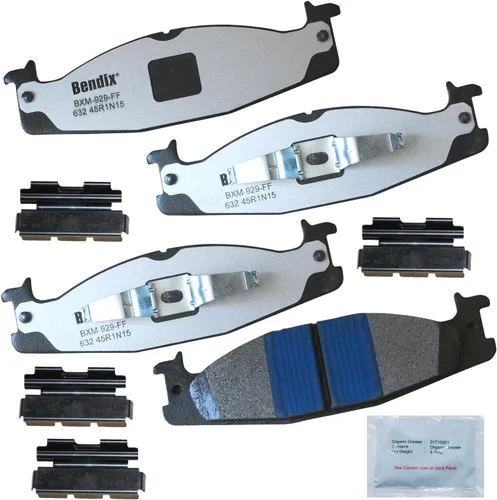 Vista 96 de Pastillas de freno Bendix Fleet Metlok MKD52FM para Apollo, Centurion, Century, Chasis Comercial, Electra, Estate Wagon, GS, 50, 400, 455, LeSabre
