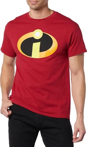 Vista 5 de Disney Pixar - Camiseta de disfraz con logotipo de Los Increíbles Negro/Rojo