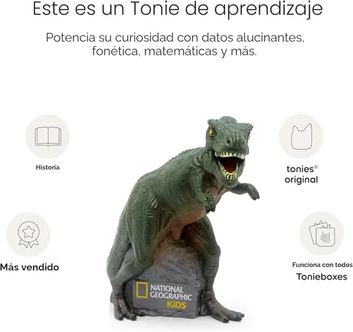 Vista 4 de Personaje de juego de audio de dinosaurio de National Geographic para Tonies