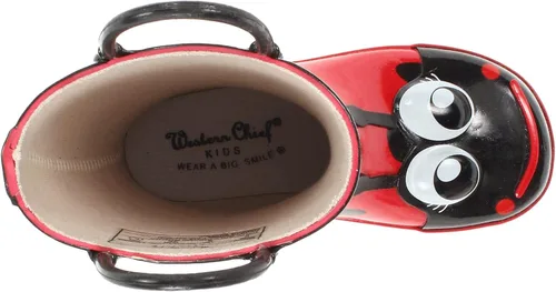 Vista 2 de Western Chief Girl's Ladybug Rainboot (ToddlerLittle Big Kid)