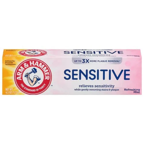 ARM & HAMMER Pasta dental para dientes y encías sensibles, 4.5 onzas