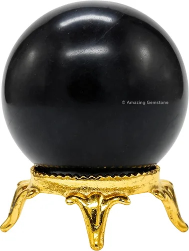 Vista 57 de Amazing Gemstone Bola de cristal de cuarzo transparente con soporte, bolas de meditación de esfera de cristal de 1.5 pulgadas para brujería y bolas