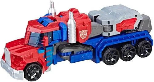 Vista 2 de Hasbro Transformers Generations Cyber Commander Series Optimus Prime Figura escala de 11 pulgadas