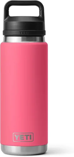 Vista 18 de YETI Rambler - Botella de 26 oz, aislada al vacío, de acero inoxidable con tapa Chug, color negro