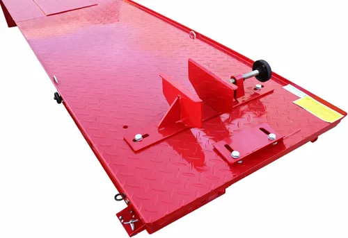 Vista 8 de 1000 LBS Hidráulica Bicicleta Motocicleta Elevador Mesa Jack Stand Tienda Bike Levantamiento Stand