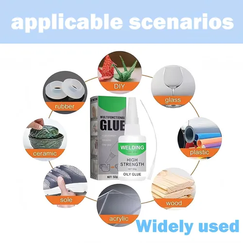 Vista 2 de Pegamento mágico universal, pegamento mágico de unión fuerte, pegamento mágico multifuncional, pegamento aceitoso multiusos para metal, plástico