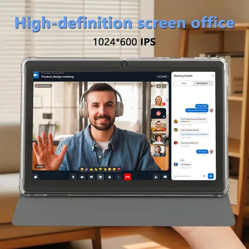 Vista 2 de ZZB Tablet Android 14 de 7 pulgadas, 8 GB de RAM (5 GB expandibles) 32 GB ROM Tablets soporta 1 TB MicroSD, doble cámara Tableta 5G WiFi-6 Android