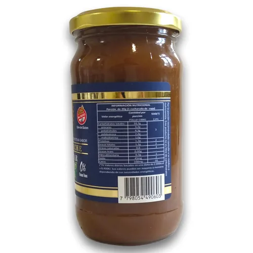 Vista 3 de Dulce de leche Doña magdalena sin azúcar con stevia, sin gluten, hecho tradicional en Argentina.