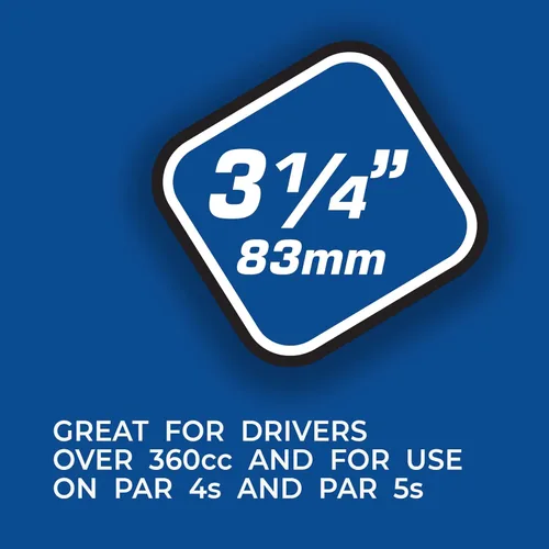 Vista 6 de Pride Golf Tee Tees de Golf de Plástico de Alto Rendimiento - Estrellas y Rayas - 100 Unidades, 3-1/4 Pulgadas - Menos Fricción y Drives Más Largos