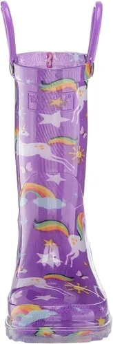 Vista 7 de Western Chief Kids Light-Up Waterproof Rain Boot with Pull on Handles