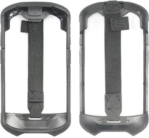 Vista 4 de IYOUBOL Funda protectora para parachoques con correa de mano para Zebra TC51 TC510K TC52 TC56 TC57 Negro