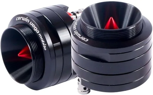 Cerwin Vega P1SRT Tweeter de bocina de titanio de 1 pulgada y 100 W máximo50 W RMS negro