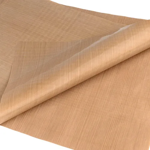 Vista 4 de Paquete de 10 hojas deshidratadoras de alimentos de teflón antiadherentes flexibles, reutilizables y redimensionables, 14 x 14 pulgadas