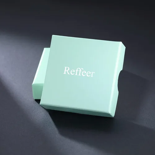 Vista 8 de Reffeer Solid 925 Sterling Silver CZ Droplet Chain Dangle Earrings for Women Girls Crystal Dangle Earrings Threader Tassel