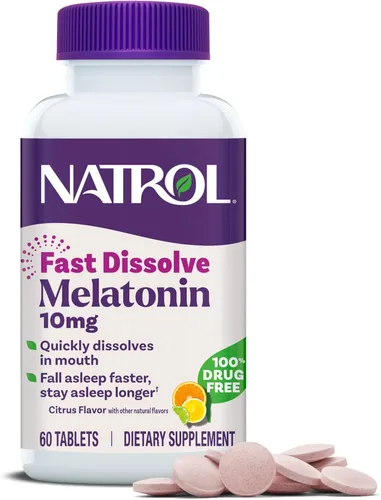 Natrol - comprimidos de melatonina de disolución rápida