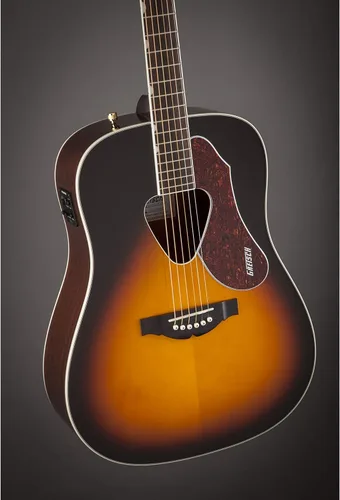 Vista 4 de Gretsch Guitarras G5024E Rancher Dreadnought Guitarra Acústica-Eléctrica Sunburst
