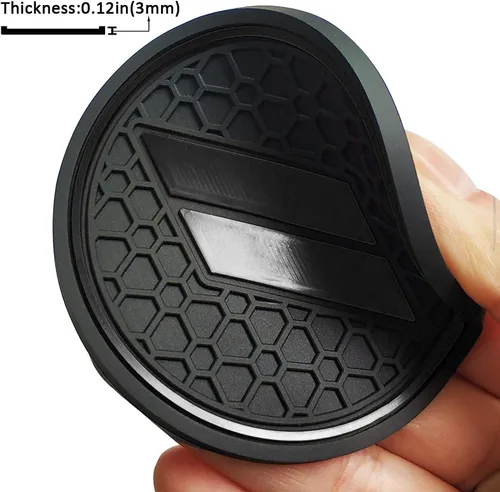 Vista 6 de Auprite Alfombrillas antipolvo para accesorios Dodge Challenger 2015 2016 2017 2018 2019 2020 2021 2022 2023, se adapta a la medida forros