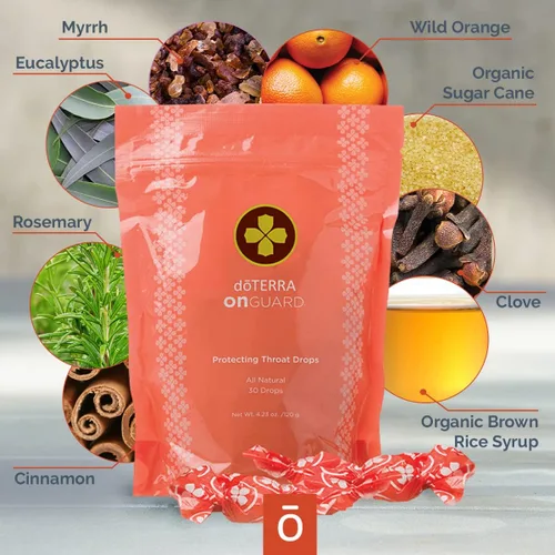 Vista 2 de doTERRA On Guard Gotas para la Garganta con Protección