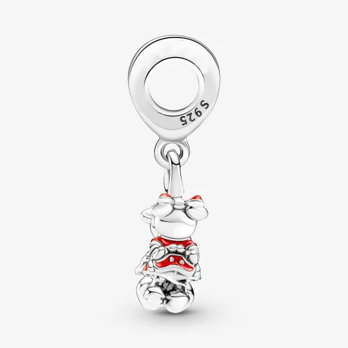 Vista 5 de Meteor Crush Abalorio de plata de ley 925 diseño de princesa sirena circonita cúbica para cumpleaños Navidad regalos de mujer