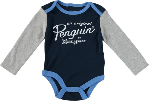 Vista 2 de Original Penguin Baby Boys Creeper Bodysuit and Jogger Pants 3 Pack Gift Set