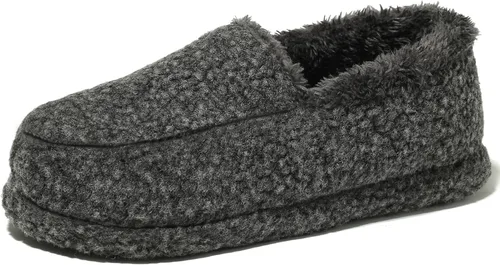 NewDenBer Pantuflas acogedoras de espuma viscoelástica para mujer, suaves y mullidas, con forro polar, para interiores