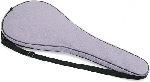 Jaegvida Fundas para raquetas de tenis, bolsa de tenis, ligera, acolchada, correas ajustables Púrpura