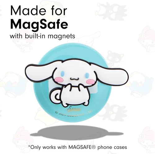 Vista 4 de Sonix x Sanrio Agarre Magnético para Teléfono, Agarre de Anillo con Bucle de Silicona MagSafe - Soporte Desmontable para la Mano, Agarre MagSafe