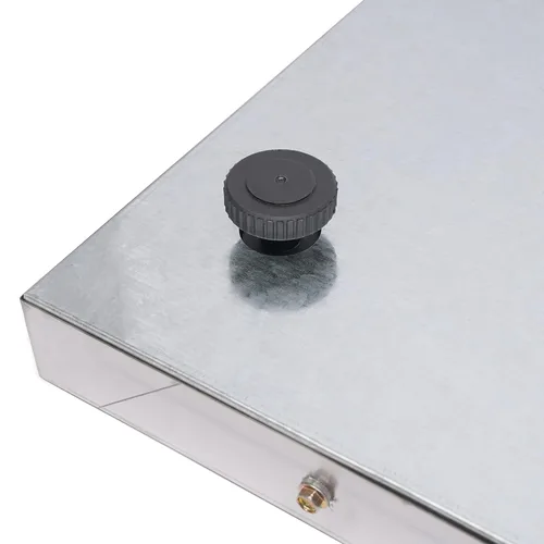 Vista 5 de Escala digital veterinaria para ganado, báscula veterinaria para mascotas, plataforma de acero inoxidable, 1100 libras, báscula de envío postal