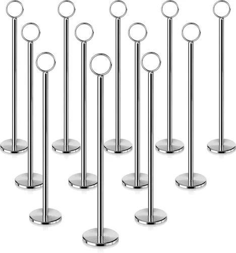 New Star 12 soportes para números, de mesa. De 12 pulgadas