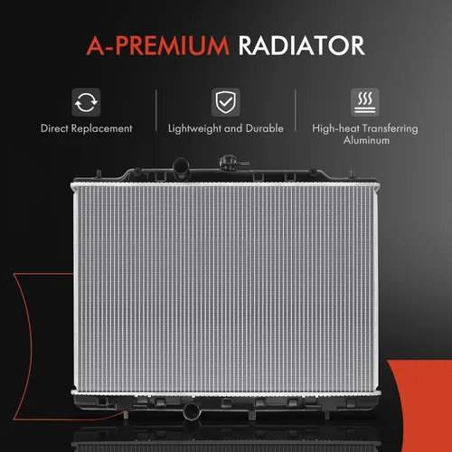 Vista 7 de A-Premium Conjunto de radiador de refrigerante del motor compatible con Nissan Rogue 2008-2013, Rogue Select 2014-2015, X-Trail 2013, L4 2.5L