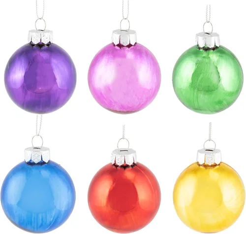 Vista 3 de Raz Imports Adornos vintage, 2 pulgadas, juego de 12