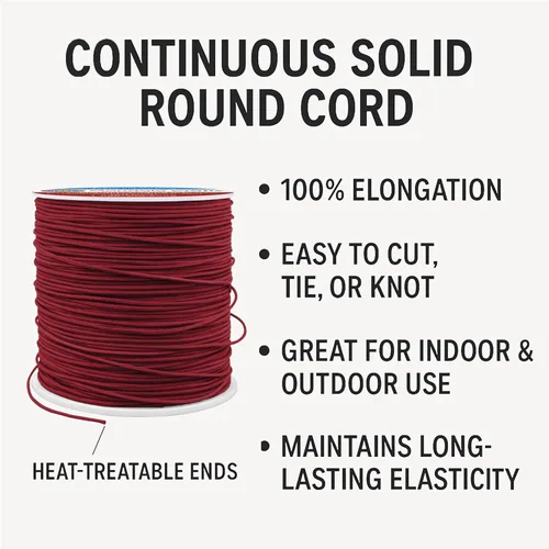 Vista 164 de Mandala Crafts Cordón elástico aguamarina de 0.039 in para la fabricación de joyas – 109 yardas de cordón elástico redondo cuerdas elásticas